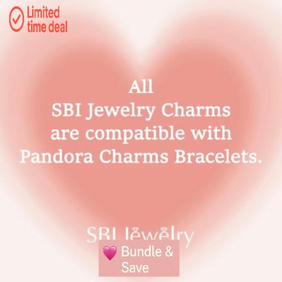 Christian Bible Heart Charm for Bracelets - 4.5mm Metal Religious Jewelry - Picture 5 of 8